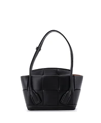 Pre-Owned Bottega Veneta Small Arco Bag Maxi Intrecciato Leather
