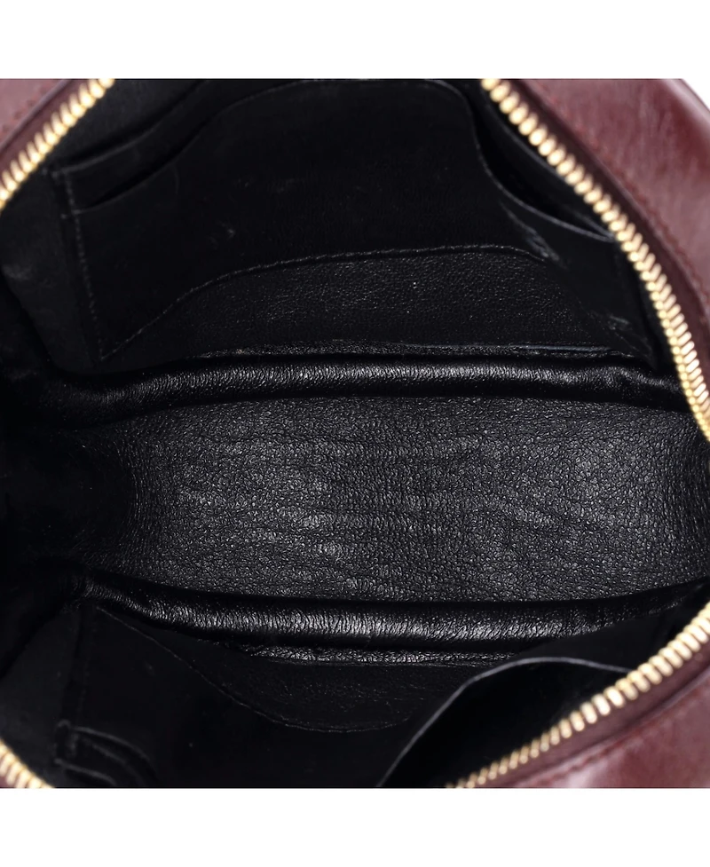 Pre-Owned Saint Laurent Small Classic Monogram Blogger Crossbody Bag Leather