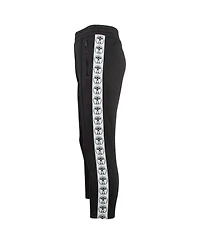 Pre-Owned Moschino Men's Logo Side Strip Stretch Knit Track Pants