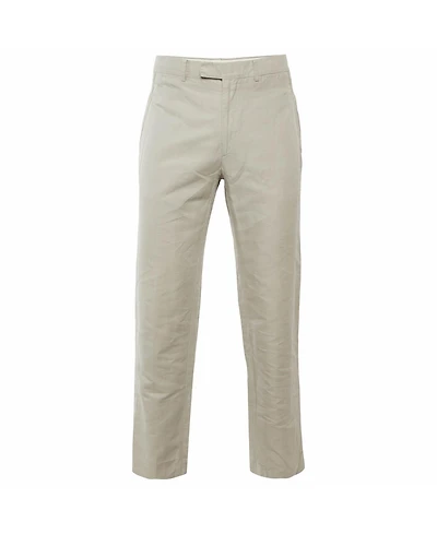 Pre-Owned Hermes Men's Linen and Cotton Drop 8 Regular Fit Trousers