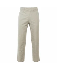 Pre-Owned Hermes Men's Linen and Cotton Drop 8 Regular Fit Trousers