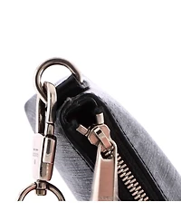 Pre-Owned Gucci Mini Interlocking G Patch Wristlet Messenger Bag Gg Coated Canvas