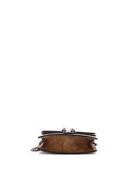 Pre-Owned Gucci Super Mini Dionysus Bag Gg Coated Canvas