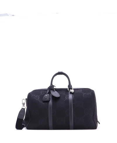 Pre-Owned Gucci Small Convertible Duffle Bag Jumbo Gg Canvas