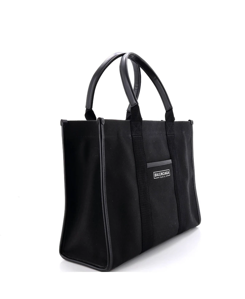 Pre-Owned Balenciaga Medium Hardware Tote Canvas