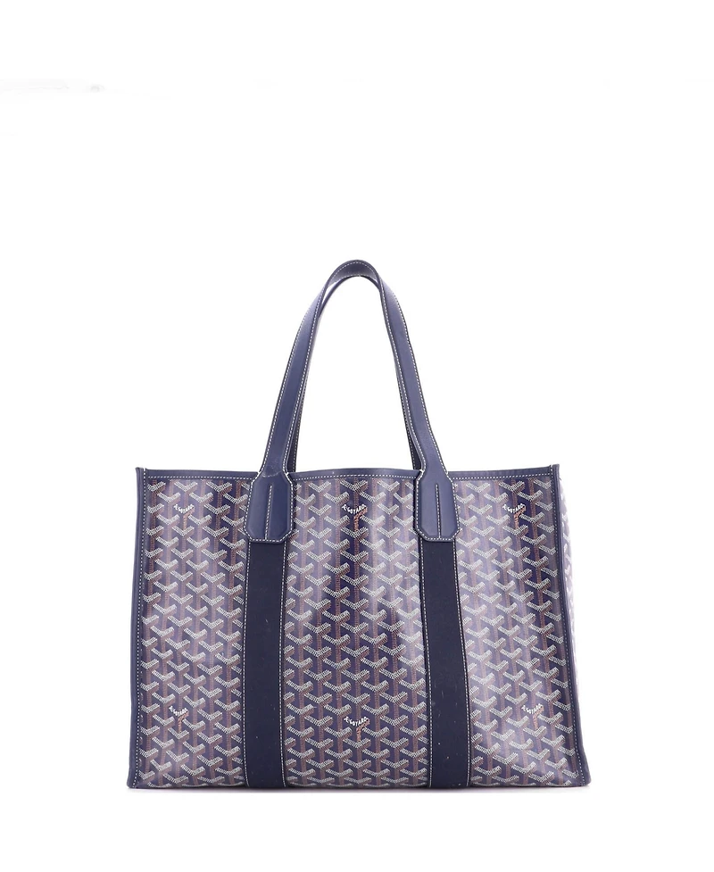 Pre-Owned Goyard Mm Villette Tote Printed Coated Canvas