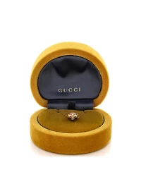 Pre-Owned Gucci Le Marche Des Merveilles Feline Head Pendant Necklace