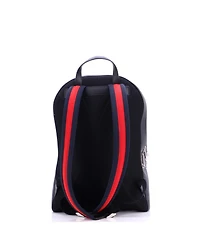 Pre-Owned Gucci Medium Front Zip Pocket Backpack Gg Coated Canvas