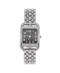 Pre-Owned HERMES Cape Cod Quartz Watch in Stainless Steel 23mm