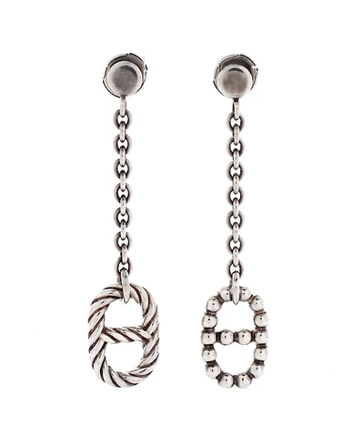 Pre-Owned Hermes Chaine d'Ancre Alea Ii Dangle Earrings