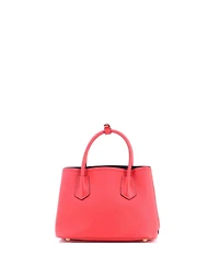 Pre-Owned Prada Mini Cuir Double Tote Saffiano Leather
