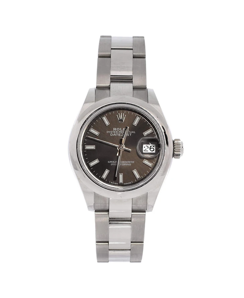 Pre-Owned Rolex Oyster Perpetual Datejust Automatic Watch in Stainless Steel 28mm