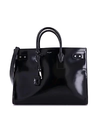 Pre-Owned Saint Laurent Large Sac de Jour Thin Bag Patent