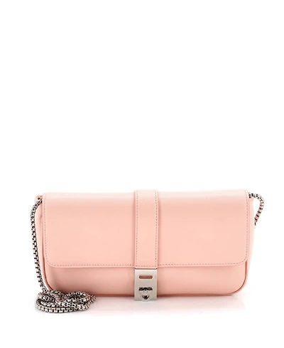 Pre-Owned Salvatore Ferragamo Mini Gancini Archive Flap Chain Crossbody Bag Leather