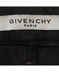 Pre-Owned Givenchy Women's Denim Marble Washed Mini Skirt