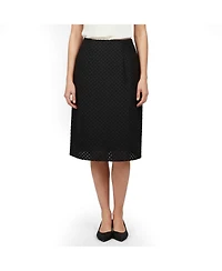 Pre-Owned Burberry Women's Synthetic Fil Coupandeacute Pencil Skirt