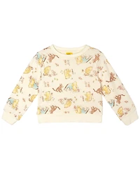 Winnie the Pooh Toddler Girls' 2T-4 2-Piece Sweatshirt and Pants Set