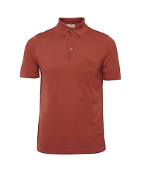 Pre-Owned Hermes Men's Burnt Pique Polo T-Shirt