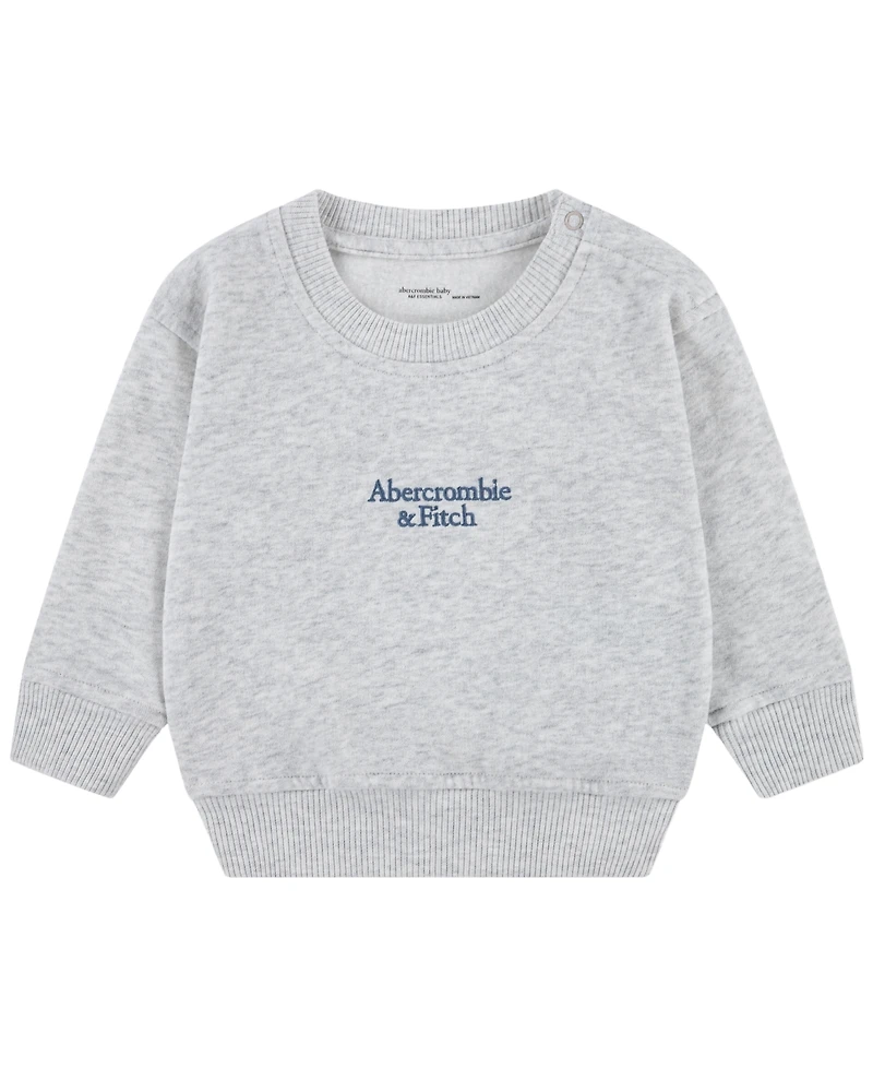 abercrombie kids Baby Boys' and Girls' Long-Sleeve Sweatshirt