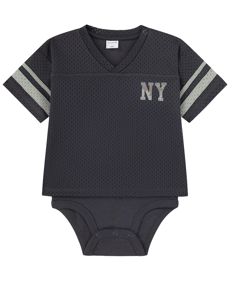 abercrombie kids Baby Boys' Short-Sleeve Sport Bodysuit