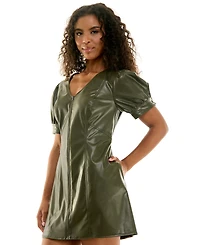 Seni & Cade Juniors' V-Neck Mini Dress