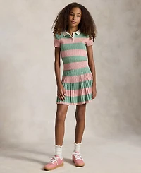 Polo Ralph Lauren Girls' 7-16 Short-Sleeve Sweater and Skirt, 2-Piece Set