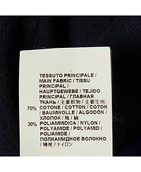 Pre-Owned Marni Men's Midnight Cotton Knit Button Front Cardigan