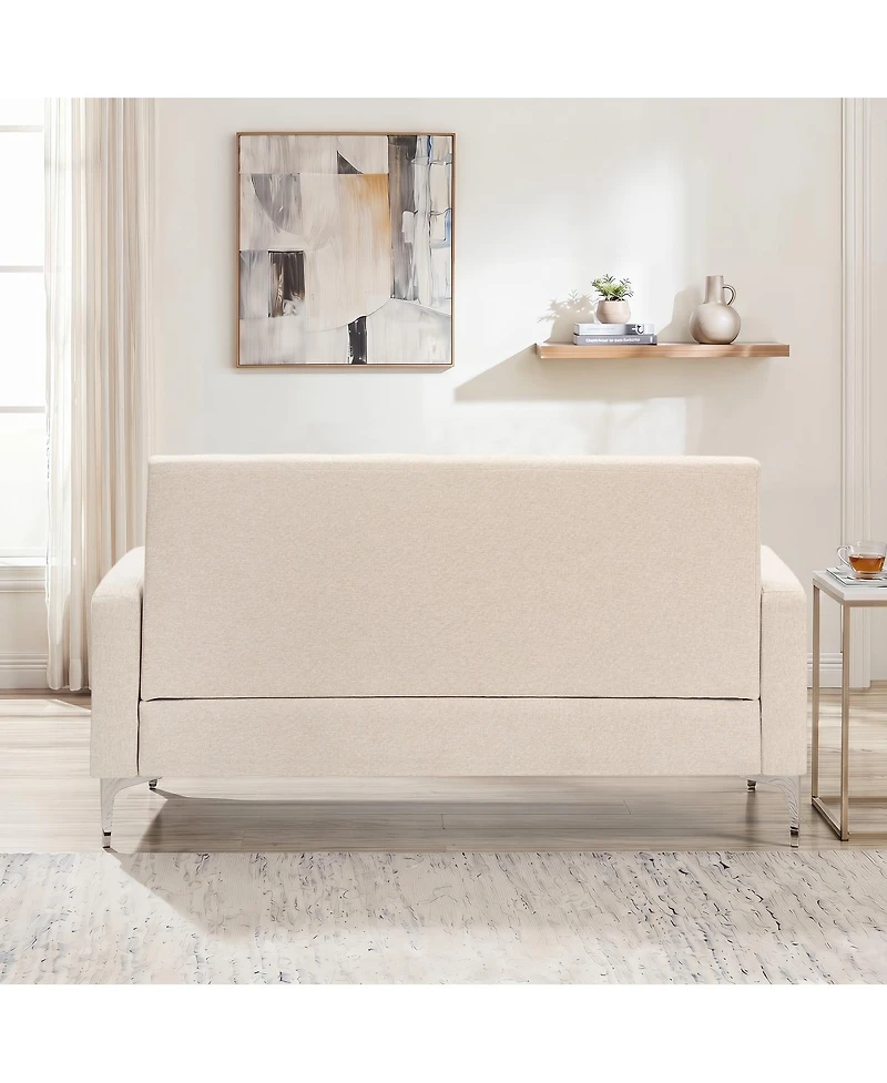 Streamdale Furniture 57" Double Sofa with Storage, Stylish Couch for Living Room