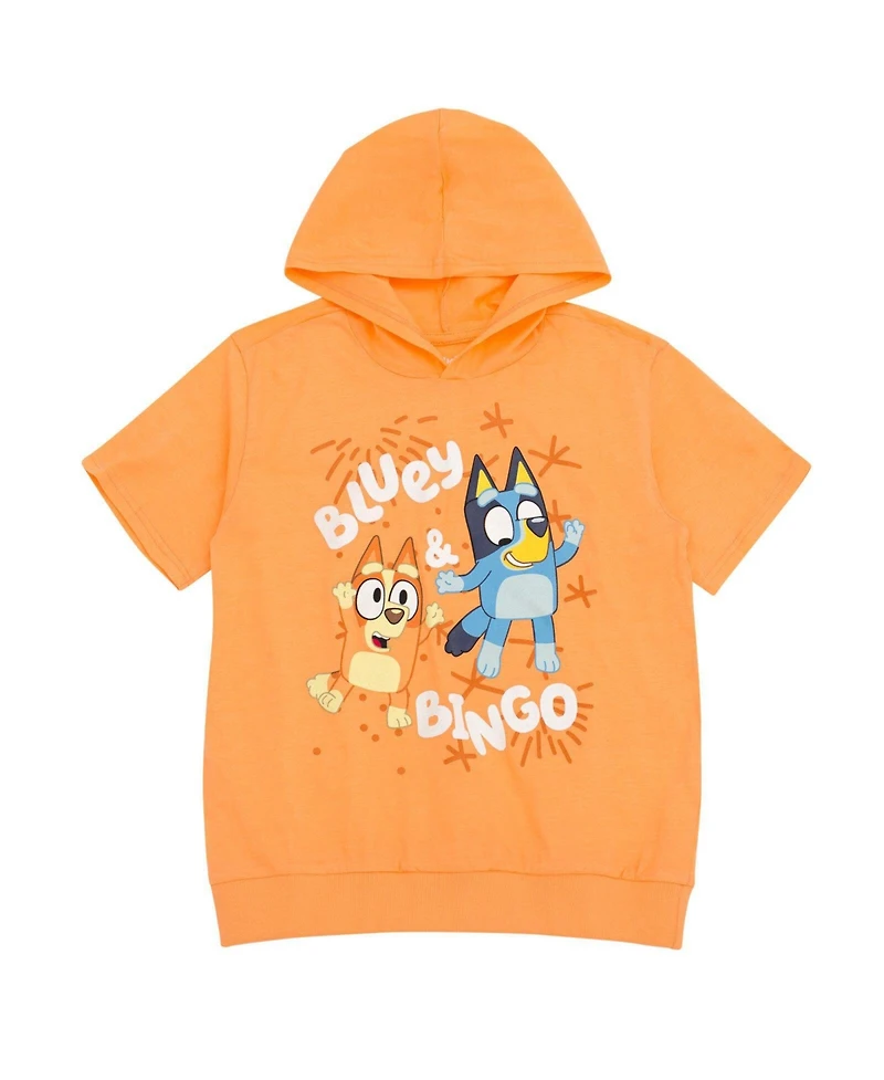 Bluey Toddler Boy's (2T-4T) 2-Piece Hooded Tee and Joggers Set
