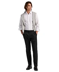 Perry Ellis Portfolio Men's Flat Front Modern-Fit Dress Pants