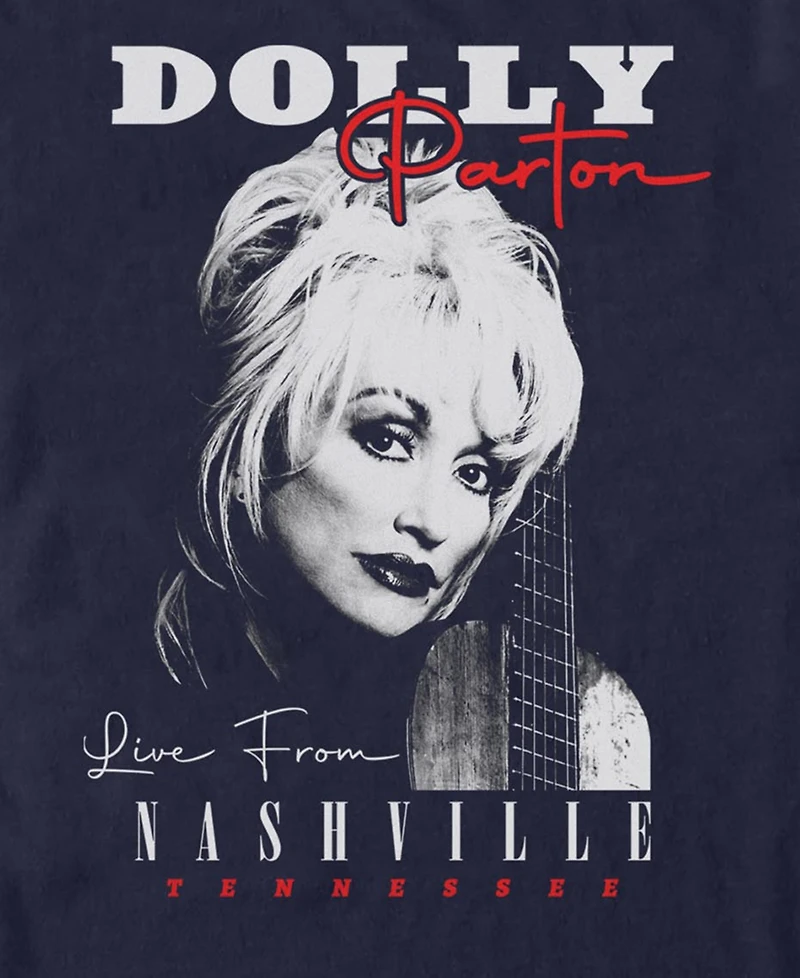 Fifth Sun Men's Dolly Parton Dolly Live T-Shirt