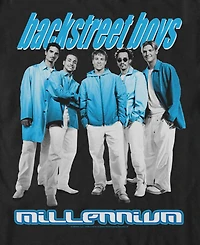 Fifth Sun Men's Backstreet Boys Blue Group T-Shirt