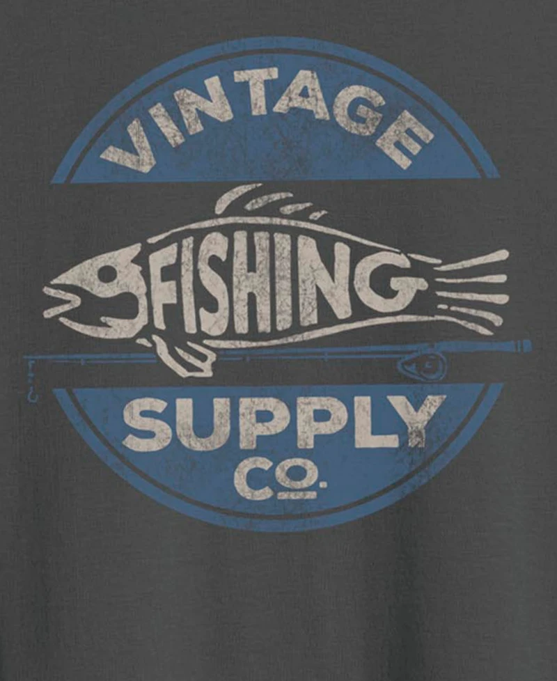 Fifth Sun Men's Generic Fishing Sppy Pocket T-Shirt