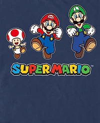 Fifth Sun Men's Nintendo Super Mario Run Group T-Shirt