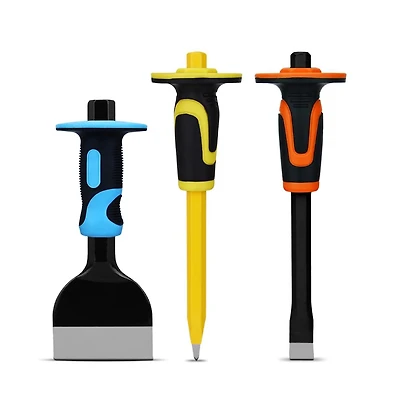 Xdovet Masonry Chisel Set 3pieces Heavy Duty Concrete Stone Demolition