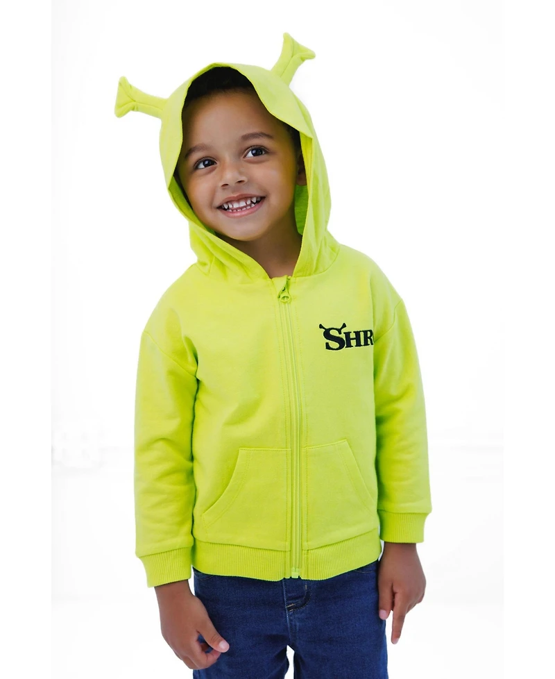 Shrek Toddler (2T-5T) Cosplay Zip-Up Hoodie