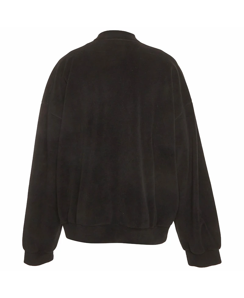 Pre-Owned Balenciaga Men's Logo Embroidered Fleece Sweatshirt