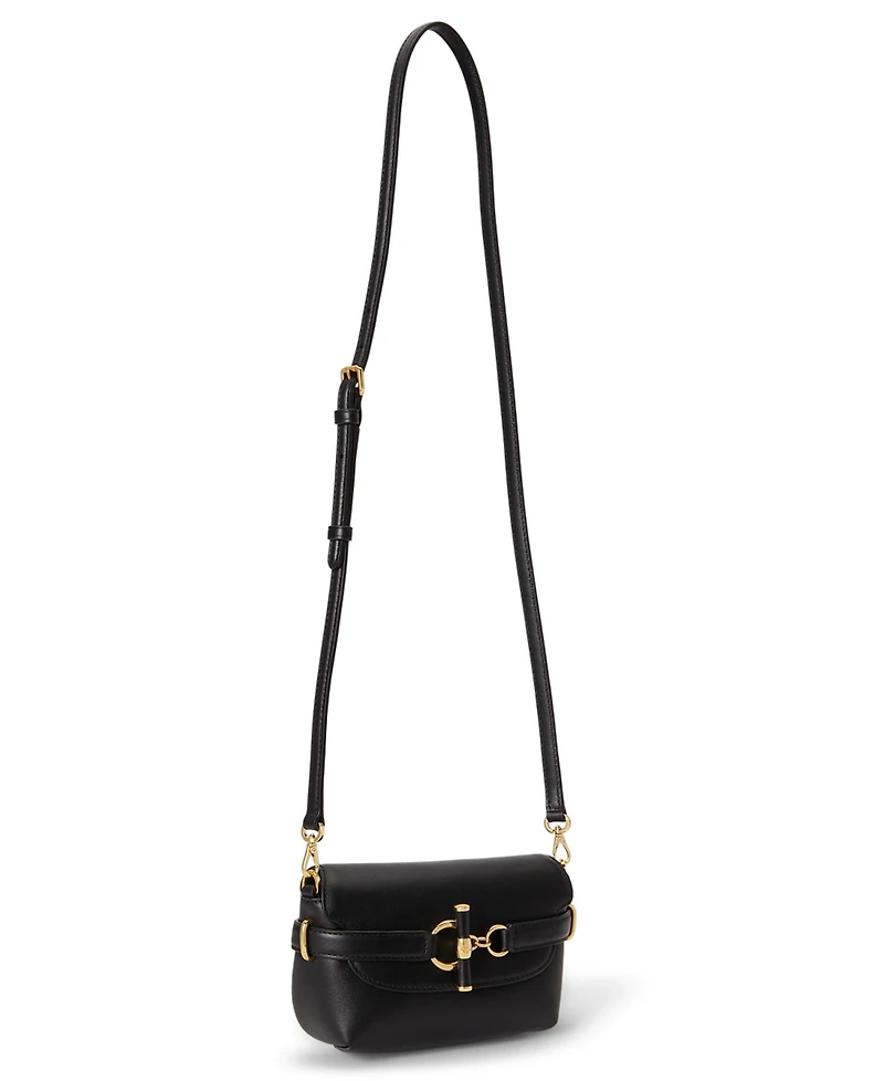 Lauren Ralph Leather Small Blaike Crossbody Bag