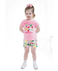 John Deere Toddler Girls (2T - 4T) 2-Piece T-Shirt and Bottoms Set