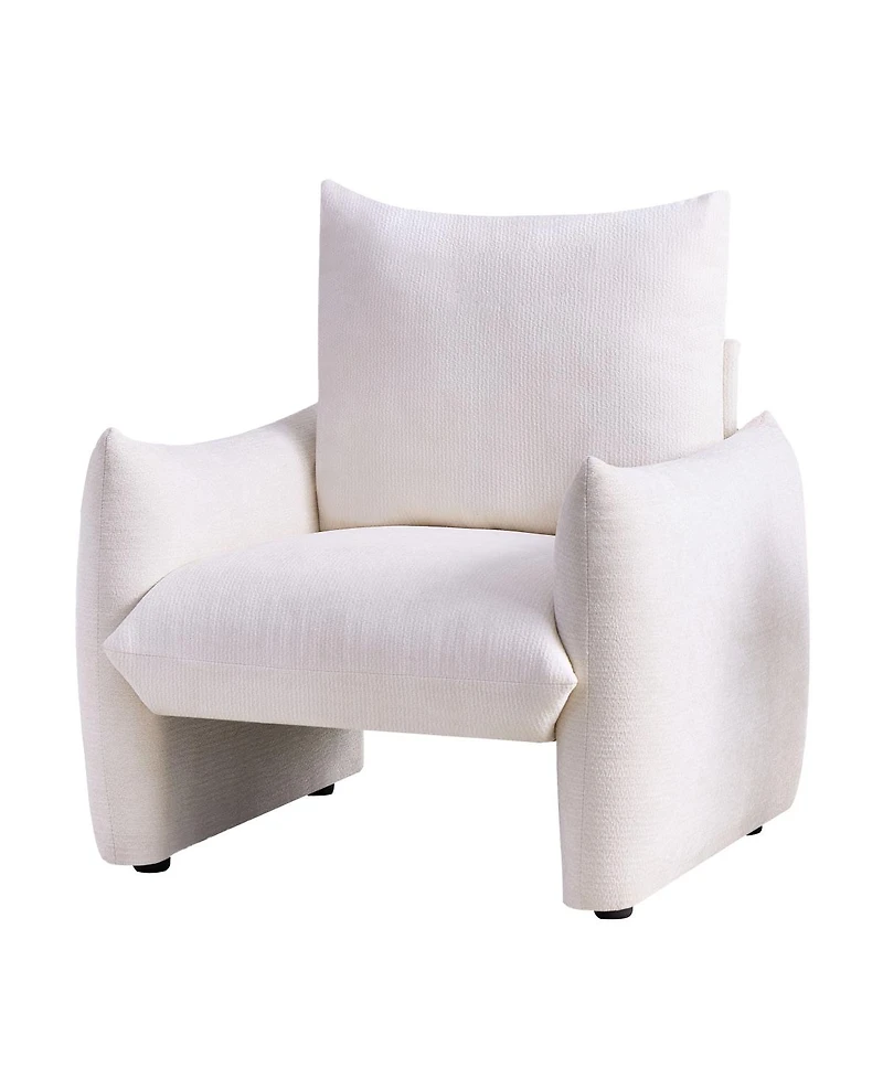 Streamdale Furniture Modern Chenille Oversized Accent Chair with Plush Cushion