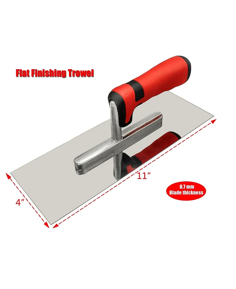 Xdovet Concrete Finishing Trowel Set Masonry Plastering Tools