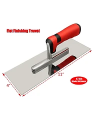 Xdovet Concrete Finishing Trowel Set Masonry Plastering Tools