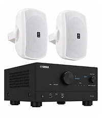 Yamaha Rx-V4A 5.2-Channel Av Receiver with Outdoor Speakers
