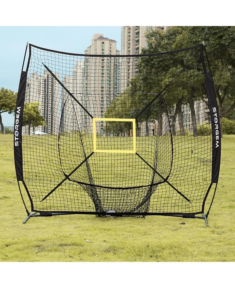 Aoligeijs 7×7ft Baseball Field Training Equipment