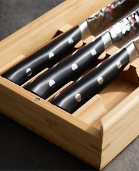 Miyabi Hisho 4-piece Steak Knife Set with Box