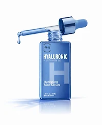 Lovery Hyaluronic + Vitamin B5 Hydrating Face Serum - Korean Skincare Dual-Action Plumping and Barrier Repair Treatment