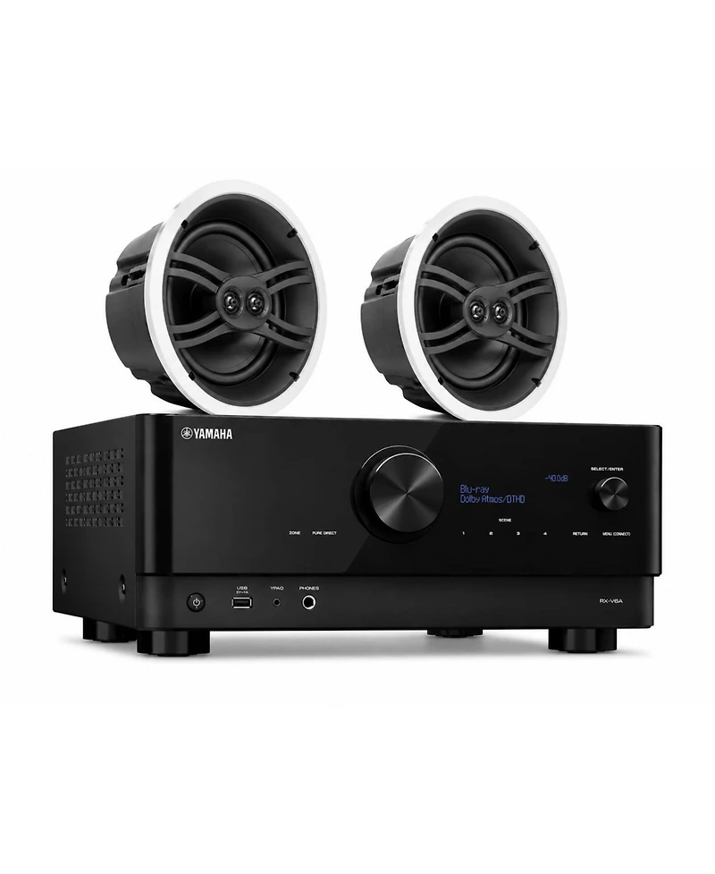 Yamaha Rx-A2A 7.2-Channel 8K Av Receiver Bundle