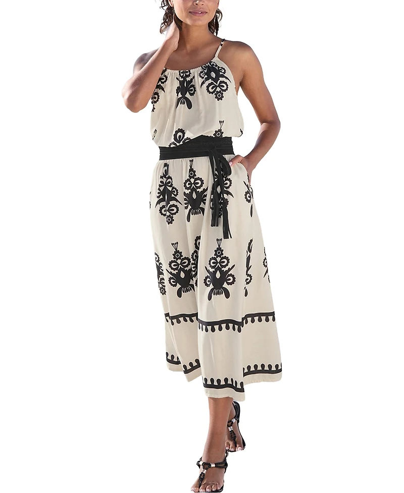 Lascana Women's Ornamental Print Dress