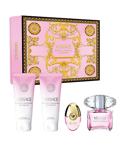 Versace 4-Piece Bright Crystal Eau de Toilette Gift Set