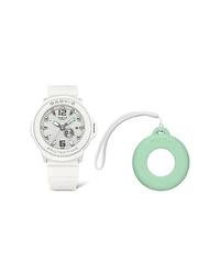 G-Shock Baby-g Women's White Resin Analog Watch 42.4mm
